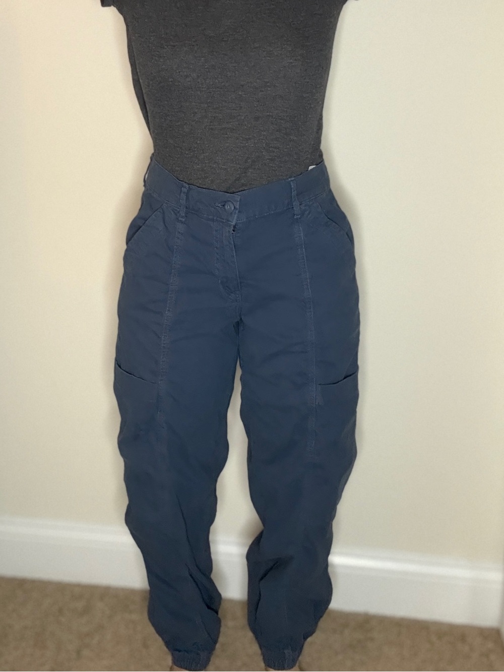 American Eagle Outfitters Navy Blue Women's Cargo Joggers